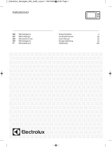 Electrolux EMS26254OX User manual