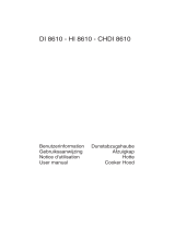 Aeg-Electrolux DI8610-M User manual
