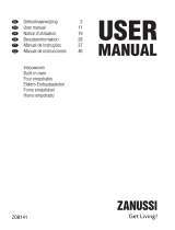 Zanussi ZOB141X User manual