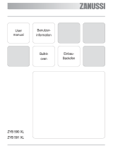 Zanussi ZYB590XL User manual