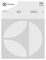 Electrolux EOG1000AOX User manual