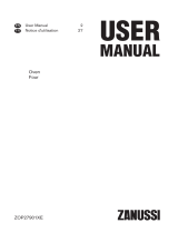 Zanussi ZOP27901XE User manual