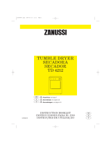 Zanussi TD4212 User manual