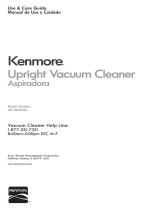 Kenmore 125.10135610 Owner's manual