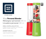 Mini Mixx by Euro Cuisine Mini Mixx MM3B Owner's manual
