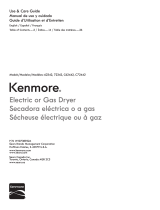 Kenmore 72342 Owner's manual