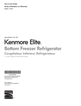 Kenmore Elite 73153 Owner's manual