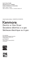 Kenmore 70372 Owner's manual