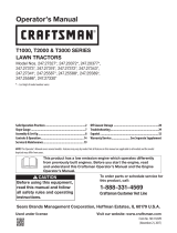 Craftsman 25586 Owner's manual