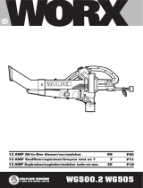 Worx WG522 User manual