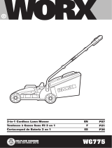 Worx WG775 Owner's manual