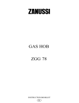 Zanussi ZGG78N User manual