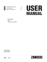 Zanussi ZGG75524SA User manual