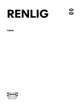 IKEA RENLIGFWM6 60236712 User manual