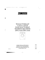 Zanussi ZWG 3144 User manual