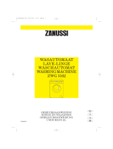 Zanussi ZWG3162 User manual