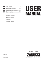 Zanussi ZWG1121P User manual