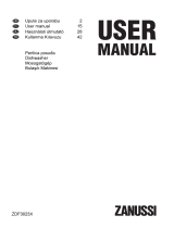 Zanussi ZDF3023X User manual