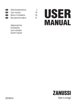 Zanussi ZDF3010 User manual