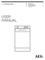 AEG LTX6G6210AM User manual