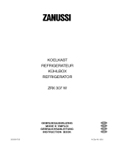 Zanussi ZRX307W User manual