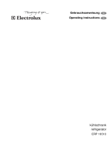 Electrolux ERP16510 User manual