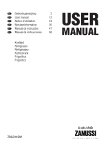 Zanussi ZRG314SW User manual