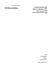 Electrolux EUC05002W User manual