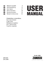 Zanussi ZRT724W User manual