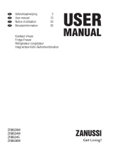 Zanussi ZRB634S User manual