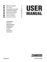 Zanussi ZUS6140A User manual