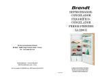 Brandt SA2200E User manual