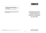 Zanussi ZD19/6DAC User manual