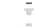 Zanussi ZI9121F User manual