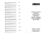 Zanussi ZK17/7ATO User manual