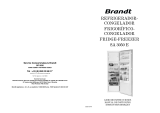 Brandt SA3050E User manual