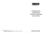 Zanker-Electrolux ZD21/5RM3 User manual