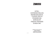 Zanussi ZI922/9DAC User manual