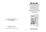 Brandt DB2750E User manual