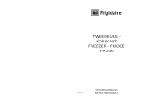 Frigidaire FR250 User manual