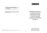 Zanussi ZI9320A User manual