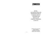 Zanussi ZI918/8K User manual