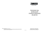 Zanussi - Electrolux ZK26/9R3 User manual