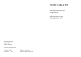 AEG SANTO2642-6KG User manual