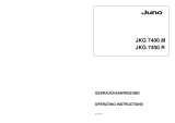 Juno JKG 7400 R User manual