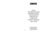 Zanussi ZK25/9RM User manual