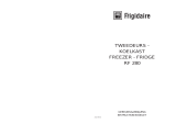 Frigidaire RF280 User manual