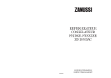 Zanussi ZD19/5DAC User manual