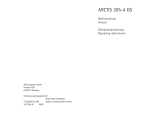 AEG A205GS4 User manual