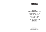 Zanussi ZI720/9 K User manual